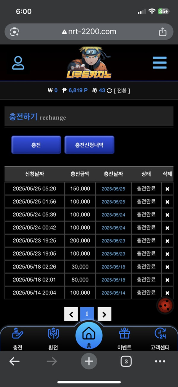 나루토카지노 후기